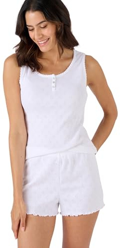 Damart Thermolactyl Femme Débardeur | Acrylique et Polyester, Col Rond, Sans manche, Sous-vêtement Thermique