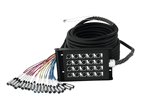 OMNITRONIC Multicore Stagebox 16/4 30m | Komplett konfektionierter Verteiler