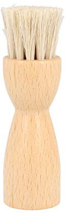 Burgol Tiegelbürste Auftragsbürste Schuhcreme Rosshaar: Farbe: Tiegelbürste hell