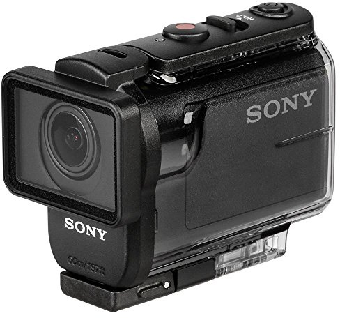 Sony HDR-AS50 Action Cam (3-fach Zoom, SteadyShot Bildstabilisation, Wi-Fi, mit 60 m Unterwassergehäuse) schwarz