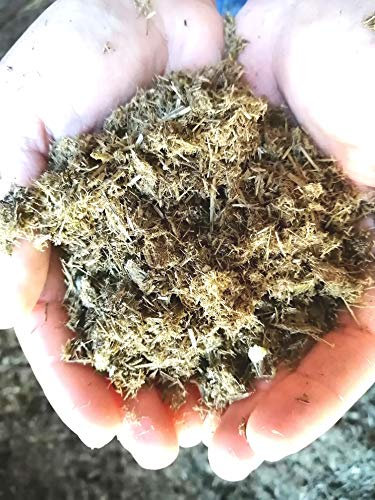 Eckards Wurmstube Pferdedung - 25 Liter, gehäckselt, entspricht 50 Liter ungehäckselt - Dünger direkt vom Pferdehof - Vegan