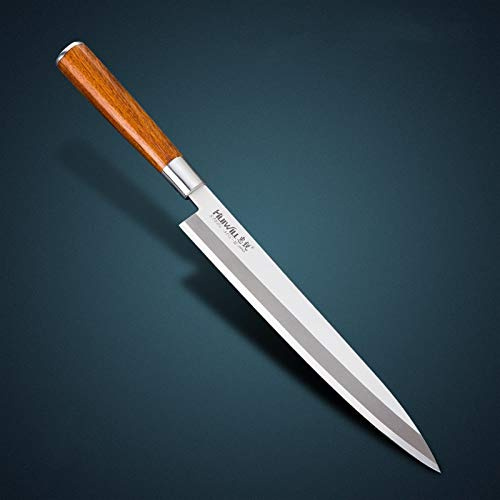 Carbon Edelstahl 240mm Länge Japanische Yanagiba/Sashimi/Schneidekochmesser Kochen Professionelle Messerscheibe Messer