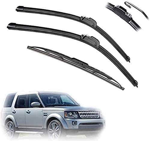 22 22 16 Front Rear Window Windscreen Wiper Blades Brushes Cutter Accessories For Land Rover For Discovery 3 4 / LR3 LR4 2004-2012 2013 2014 2015 2016 Wipers