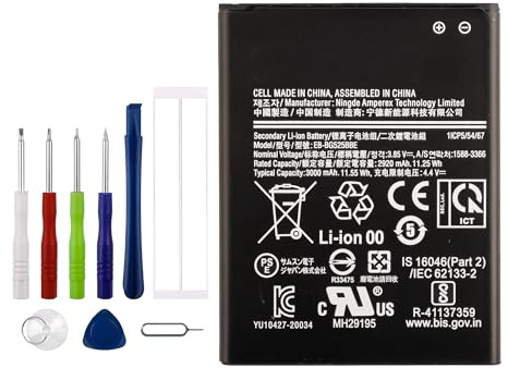 [NEW] Vvsialeek Original EB-BG525BBE Replacement Battery for Samsung Galaxy Xcover 5 G525F with Free Toolkit