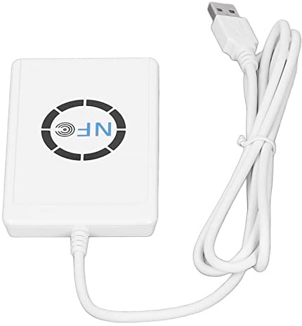 Kontaktloser Smartcard-Leser, USB NFC Smart IC Card Reader Writer, 13.56MHz 424kbps für Felica NFC
