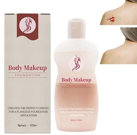Tattoo Printing Cleaning Cream,Body Make-Up Foundation,Body Make Up Foundation,Body Make-Up Liquid Foundation,Long Lasting Body Foundation With High Coverage,Covering Skin Spots