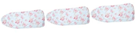 MAGICLULU 3pièces Housse De Repassage Pliable Coton Lavable avec Motif Bleu Et pour Planche à Repasser