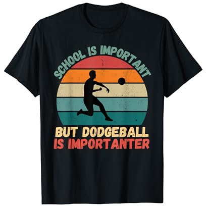 Retro-Schule ist wichtig Völkerball ist wichtig Völkerball T-Shirt
