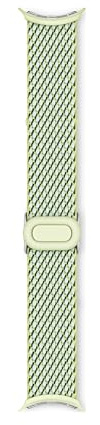 Gewebtes Armband für die Google Pixel Watch – Nur mit der Pixel Watch 3 (45 mm) kompatibel – Lemongrass