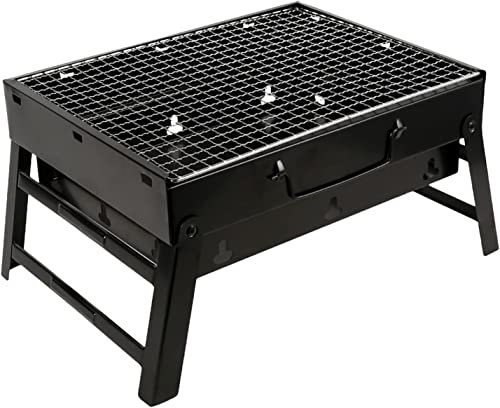 CVNIMV Barbecue à gaz d'extérieur, Pliable, Portable, Compact, Barre à Charbon, pour Fumer, Camping en Plein air