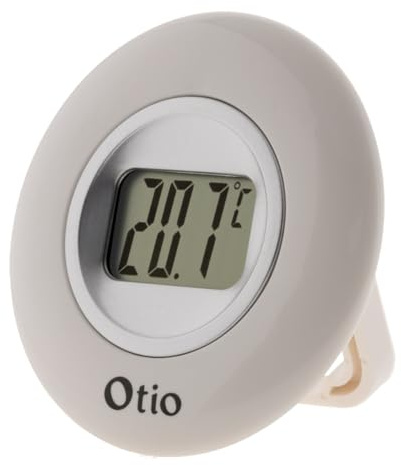 Thermomètre digital intérieur - Blanc - Otio