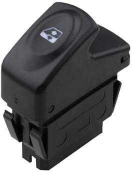Bouton Interrupteur Commande de Lève Vitre avant gauche ou droite compatible pour Renault Clio 2 Kangoo Megane I Scenic I OEM 7700838101 7700421120