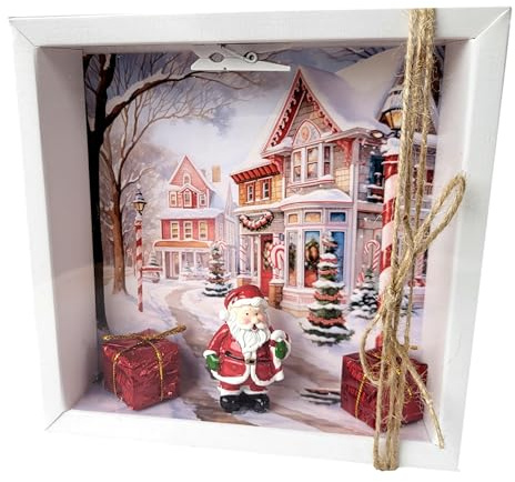 Geldgeschenk Verpackung Weihnachten Winter Geschenk Gutschein Stadt