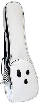 Luwecf Oxford Tuch Ukulele Tasche Carring Fall Ukulele Gig Bag für Outdoor Anfänger Geschenke, Weiß