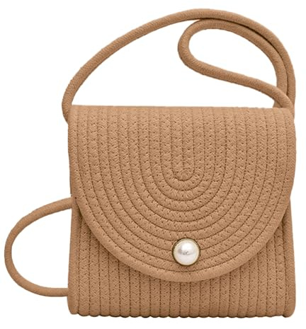 Zaewry Straw Bag for Women, Bohemian Crossbody Bag, Summer Beach Bags for Ladies Summer Beach Holiday Travel Shopping