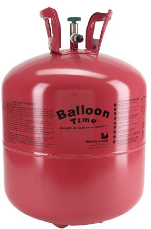 Jumbo Helium Tank – Portable Balloon Inflator for Parties, Weddings, Birthdays & Events – Eco-Friendly, Recyclable, 14.9 ft³ Capacity with Ribbon and Balloons Included