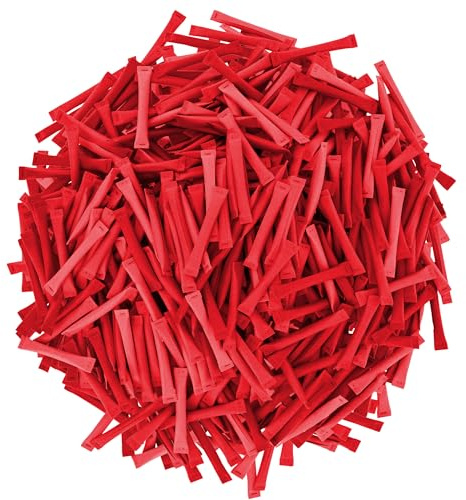 herlitz Nieten Lose, 500 Stück, Aufdruck: Leider verloren, Farbe Rot, Tombola, Gewinnspiel