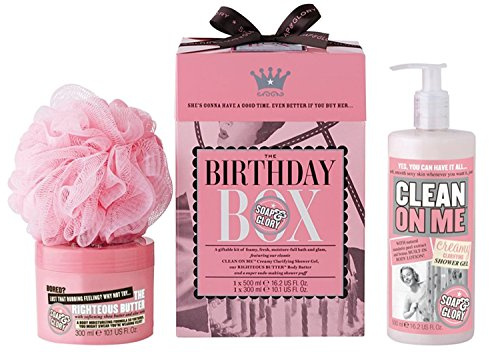 Soap & Glory Birthday Box Gift Set.