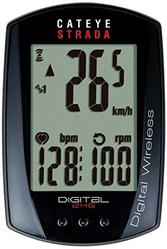 Cateye CC-RD410DW Strada Digital Geschwindigkeits-/Trittfrequenzsensor - Schwarz