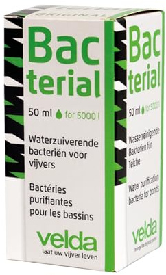 Velda 122635 - Bacterial 200 ml, Prodotto per accelerare Il raggiungimento dell'equilibrio Biologico, per laghetti da 20.000 l