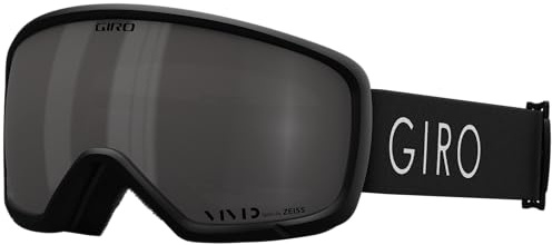 Giro Millie Damen-Schneebrille – schwarzes Kernlicht – lebendige Rauchgläser – mittelgroßer Rahmen