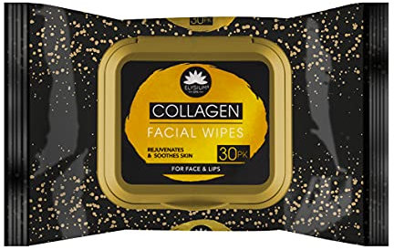 Elysium Spa Collagen Daily Wipes, 30 Pack