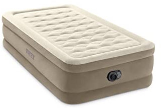 Intex 64426ND - Materasso Dura-Beam Ultra Plush Singolo, con Pompa Elettrica Incorporata, 99x191x46 cm