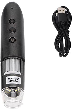Drahtloses Digitales Mikroskop, 200-fache Vergrößerung, Haut-Haar-Kopfhaut-Detektor, 2 MP, WLAN, USB, Hochauflösendes Digitales Mikroskop, Hautanalysator, Kompatibel Mit Allen Mobiltelefonen Und Andro