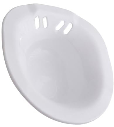 LALAFINA Sitzbad Kunststoff Faltbar Geruchsneutral Für Wochenbettpflege Und Toilettensitz Hygienisches Waschbecken Für Schwangere Und Ältere Menschen