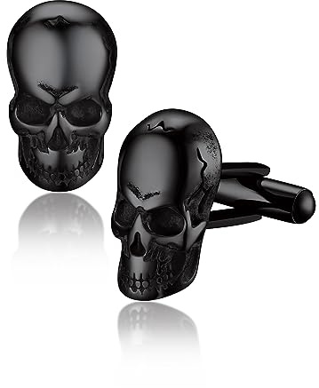 Bandmax Manschettenknöpfe Herren Edelstahl Manschettenknopf Cufflinks for Men Wikinger Manschettenknöpfe Hemd Shmuck für Hemd Hochzeit