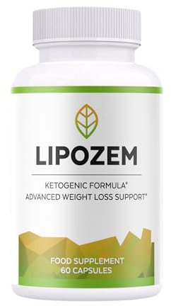LIPOZEM Advanced KETOGENIC Formula 60 Capsules/1 Month Supply- All Natural Ingredients