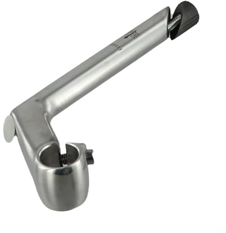Schwanenhals-Aluminium-Lenker-Vorbau für ein besseres Fahrerlebnis, passt auf beide gängigen Größen der Vordergabeln von 22 2 mm und 25 4 mm (80 x 25,4 x 22,2 x 180 S)
