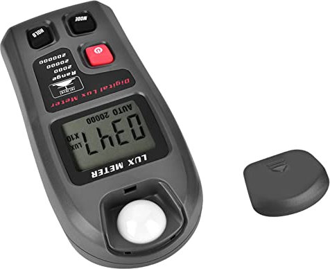 JUROUPI MT-30 Digital Luxmetro Display LCD Visualizzazione del Misuratore di Luce Ambientale Illuminometro