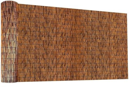 Schilfmatten Sichtschutz Natürlich Schilfrohrmatte Dekorative Zäune, Sonnenschutz, Handgewebt Bambuszaun Für Galerie Restaurant Hotel Terrasse 50cm 60cm 90cm 100cm 110cm 120cm Hoch