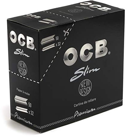 Papers 2000 OCB Premium Slim - 50 Heftchen - 32 Blatt - Langes Papier