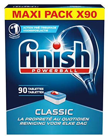 Finish Powerball Classic - Detersivo in pastiglie per lavastoglie