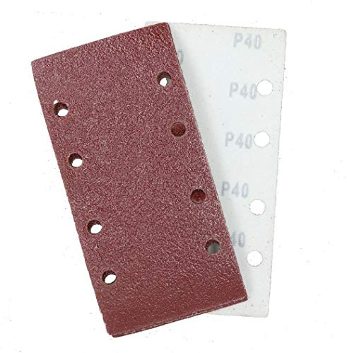 1/3 Sheet Sanding Sander Sandpaper Pads 10 Pack 40 Grit