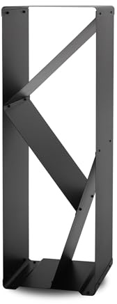 LE MARQUIER Range Bûches Zack Intérieur Noir Cheminée Design 39x39x119 cm | Cheminée, Design