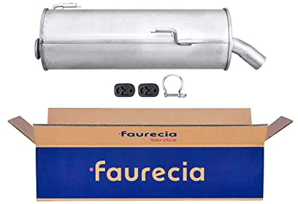 HELLA 8LD 366 032-201 Endschalldämpfer - Easy2Fit® Kit - hinten - einteilig | Kompatibel mit: PEUGEOT 206 Schrägheck, 206 Van, 206+