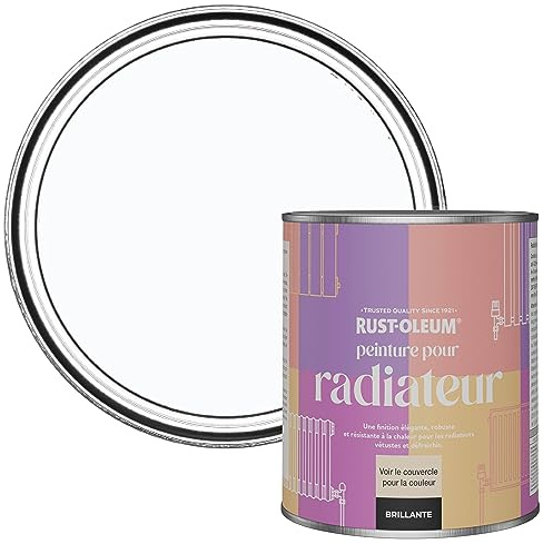 Rust-Oleum Blue Heat Resistant Radiator Paint in Gloss Finish - Icecap 750ml