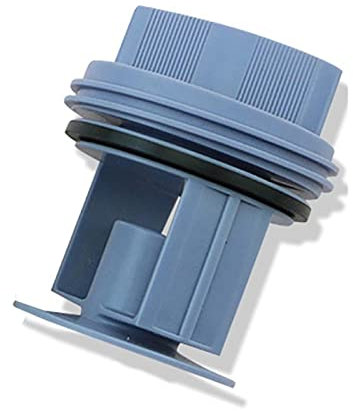 Tvättmaskinstillbehör，Kompatibelt for Bosch Kompatibelt for Siemens，W8KC reservdelar Pumpfilter，Tvättmaskinstillbehör Avloppsknapp Filter Pumpenhet Blå