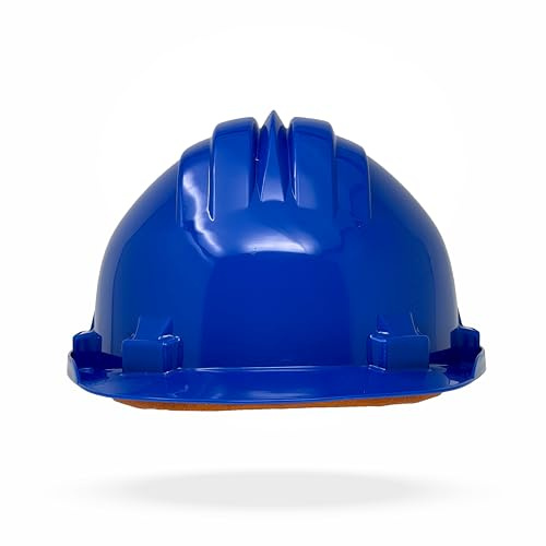 TAMS® Bauhelm EN 397 Sicherheitshelm Schutzhelm Bauarbeiterhelm Helm 54-61 cm Blau, Gelb, Grün, Grau, Rot, Weiß, Orange