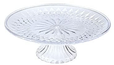 CHDWEY Obstschale Kristall Obstteller Kleine Speisen Süßigkeiten Desktop-Dekoration Teller Hochzeit Geschirr Brotteller Nahrungsmittelbehälter Tray