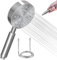 SOMDARHK Shower Head and Hose Set: 304 Stainless Steel High Pressure Handheld Showerhead with Jet Spray Modes for Bathroom Tub Cleaner Baby & Pet Washing (Chrome)