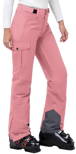 33,000ft Damen Skihose wasserdichte Schneehose Thermohose | Wasserdicht, Winddicht, Gefüttert, Warm, Schmutzabweisend, Snowboardhose, Outdoorhose, Skifahren