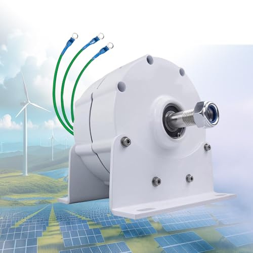 Lissontine 12000w 3-Phasen-Permanent-Lichtmaschine, Permanentmagnet-Elektromotor-Generator DIY Ac-Lichtmaschine Permanentmagnet-Motor Mit Gleichrichter 48V