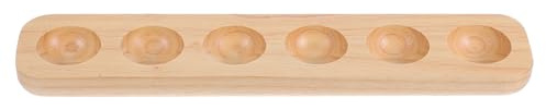 Gatuida Tablett für gefüllte Eier aus Holz: Servierplatte für frische Eier, Halter, Serviertablett, Teller, Käseplatte für die Küche