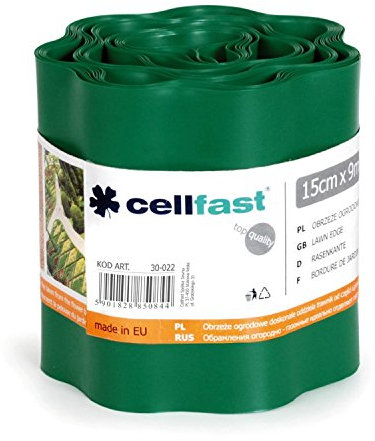 Cellfast 5901828850837 Rasenkante, dunkelgrün, 0.422 x 0.422 x 0.1 cm