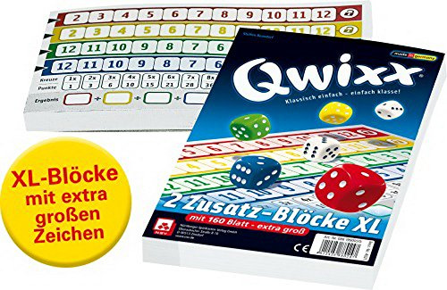 Qwixx Zusatz-Blöcke XL, 1 Stück