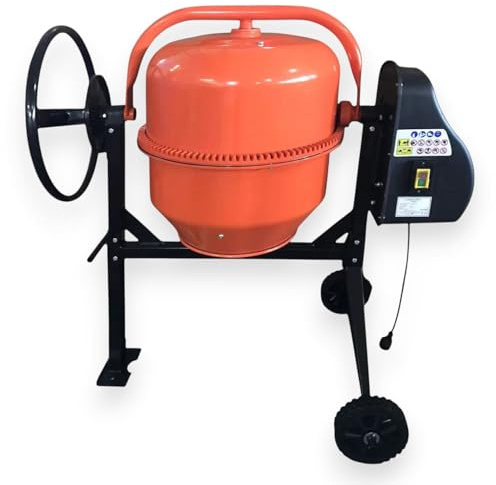 BETONMISCHER ELECTRIC SIMBA SIM 180 180L 850W 230V neuen Betonmischer MIXER Modell 180 SIM